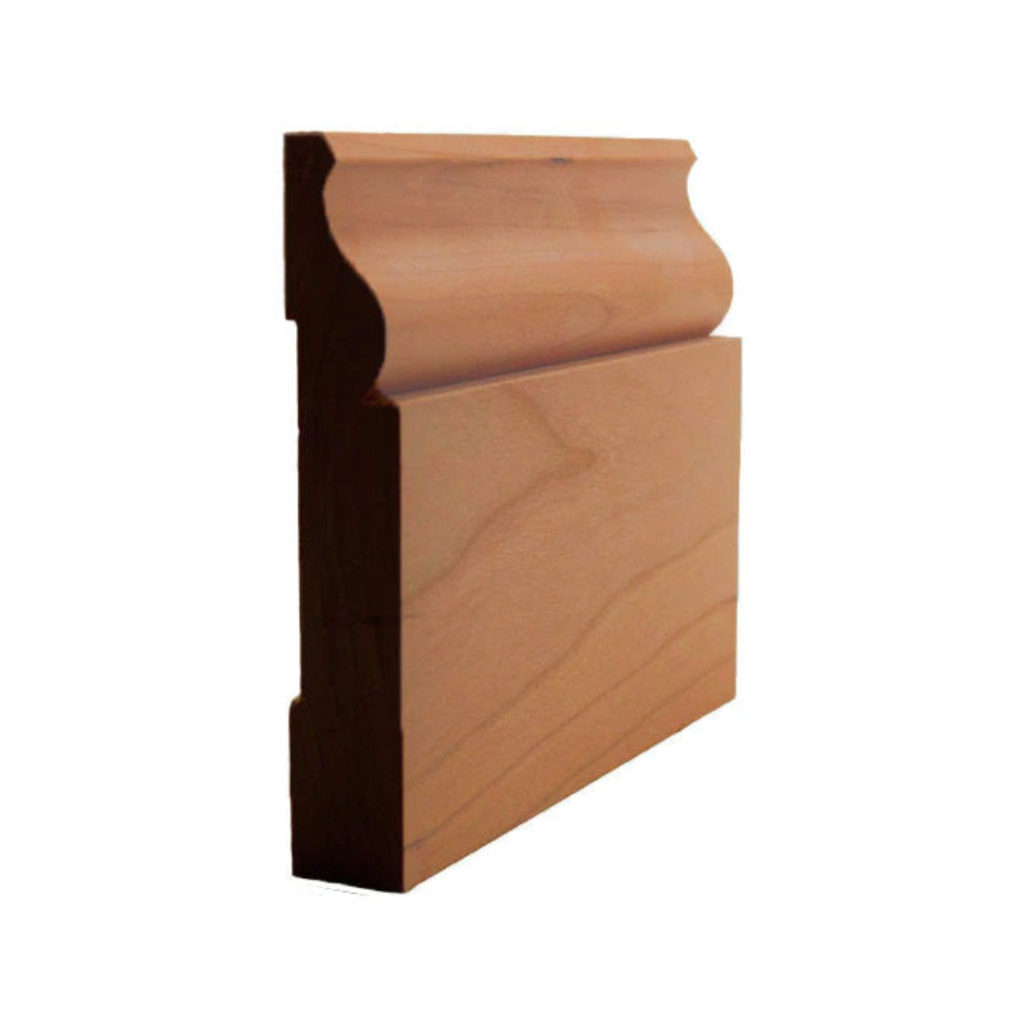 EWBB11 Colonial Baseboard 4 inch tall unfinished hardwood moulding in various wood species
