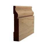 EWBB11 Colonial Baseboard 4 inch tall unfinished hardwood moulding in various wood species