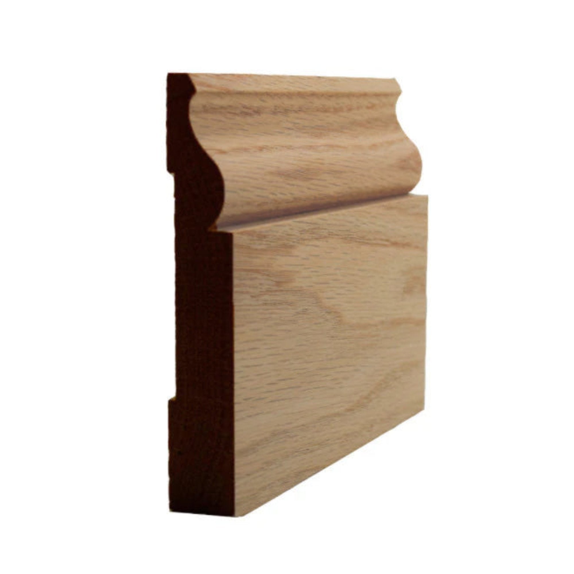 EWBB11 Colonial Baseboard 4 inch tall unfinished hardwood moulding in various wood species