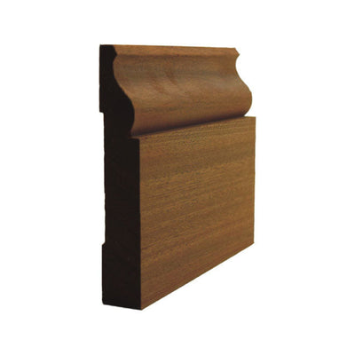EWBB11 Colonial Baseboard 4 inch tall unfinished hardwood moulding in various wood species