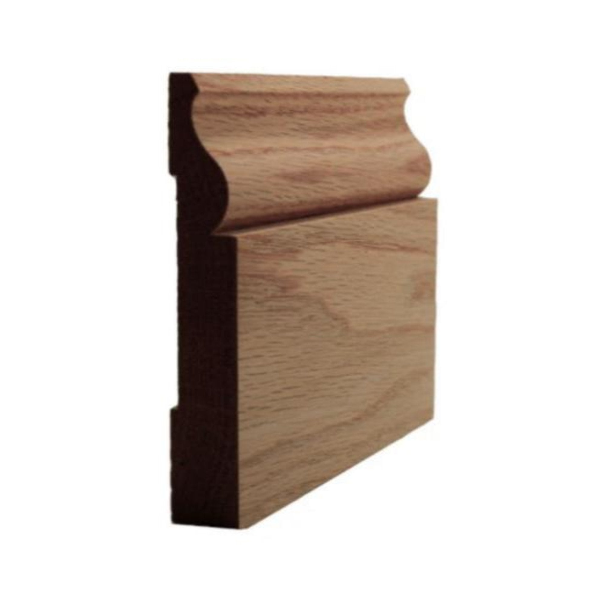 EWBB11 Colonial Baseboard 4 inch tall unfinished hardwood moulding in various wood species