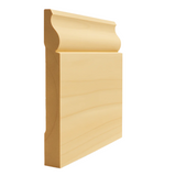 EWBB13 Colonial Baseboard 7-1/4 inch tall unfinished Poplar moulding