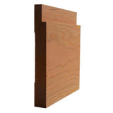 EWBB18 Notched Baseboard 5-1/4 inch tall unfinished hardwood moulding