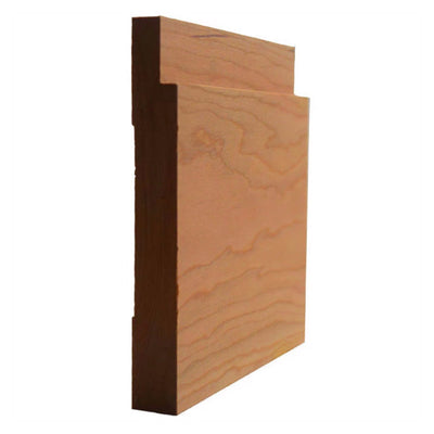 EWBB18 Notched Baseboard 5-1/4 inch tall unfinished hardwood moulding
