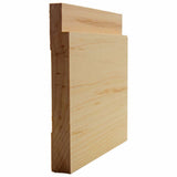EWBB18 Notched Baseboard 5-1/4 inch tall unfinished hardwood moulding