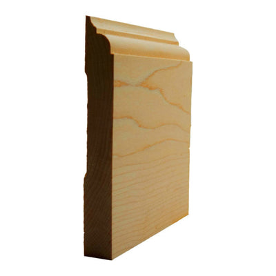 EWBB23 Nose & Cove Baseboard Moulding unfinished solid hardwood in various wood species