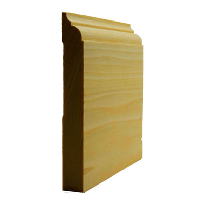 EWBB23 Nose & Cove Baseboard Moulding unfinished solid hardwood in various wood species