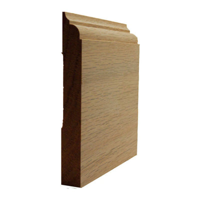 EWBB23 Nose & Cove Baseboard Moulding unfinished solid hardwood in various wood species