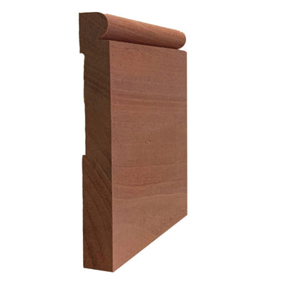 EWBB26 Beaded Baseboard Moulding in various hardwood finishes