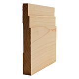 EWBB29 Contemporary Stepped Baseboard Unfinished in various hardwoods