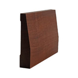 EWBB32 Beveled 3-1/2 inch tall x 3/4 inch thick unfinished hardwood baseboard moulding in various wood types