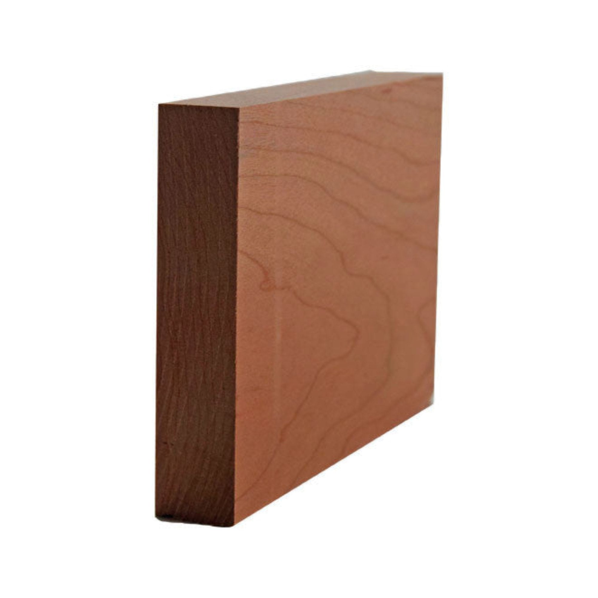 EWBB52 Square Edge Baseboard Moulding in various hardwood finishes