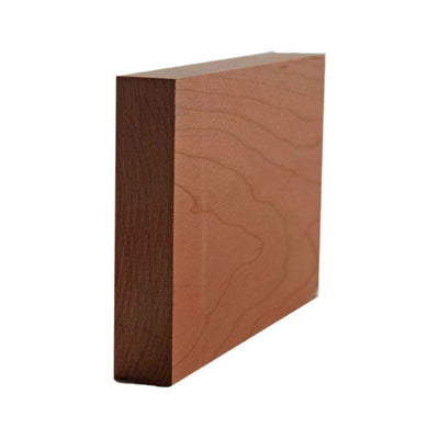 EWBB52 Square Edge Baseboard Moulding in various hardwood finishes