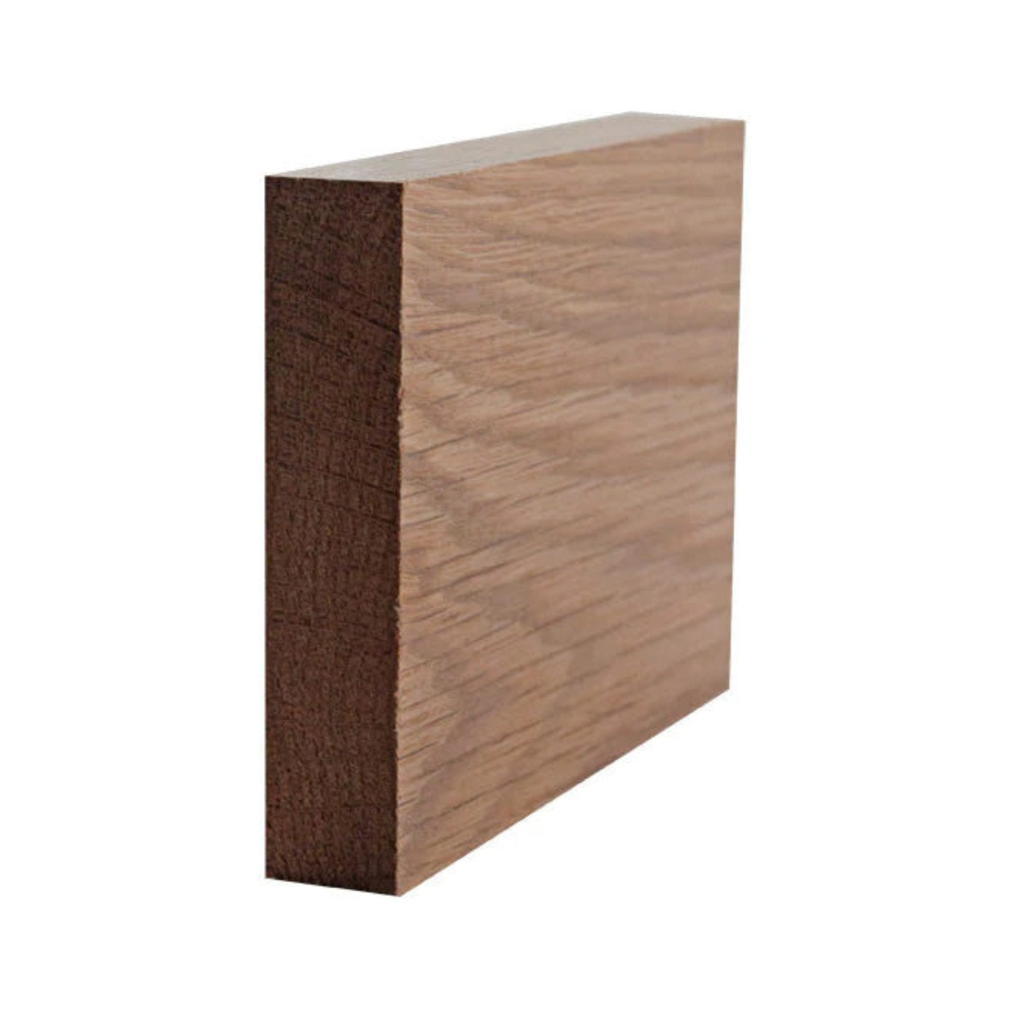 EWBB52 Square Edge Baseboard Moulding in various hardwood finishes