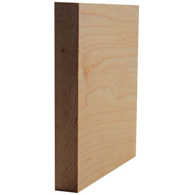 EWBB53 square edge baseboard moulding in various hardwood finishes