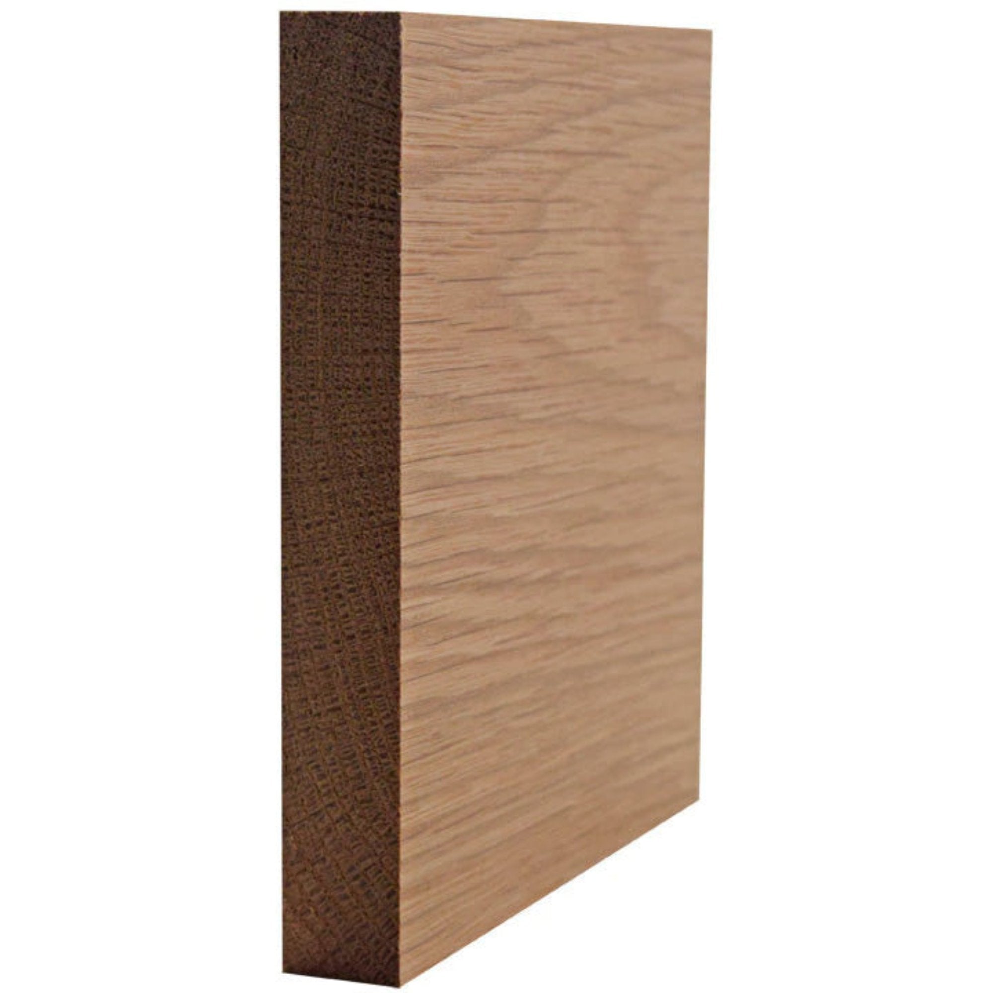 EWBB53 square edge baseboard moulding in various hardwood finishes