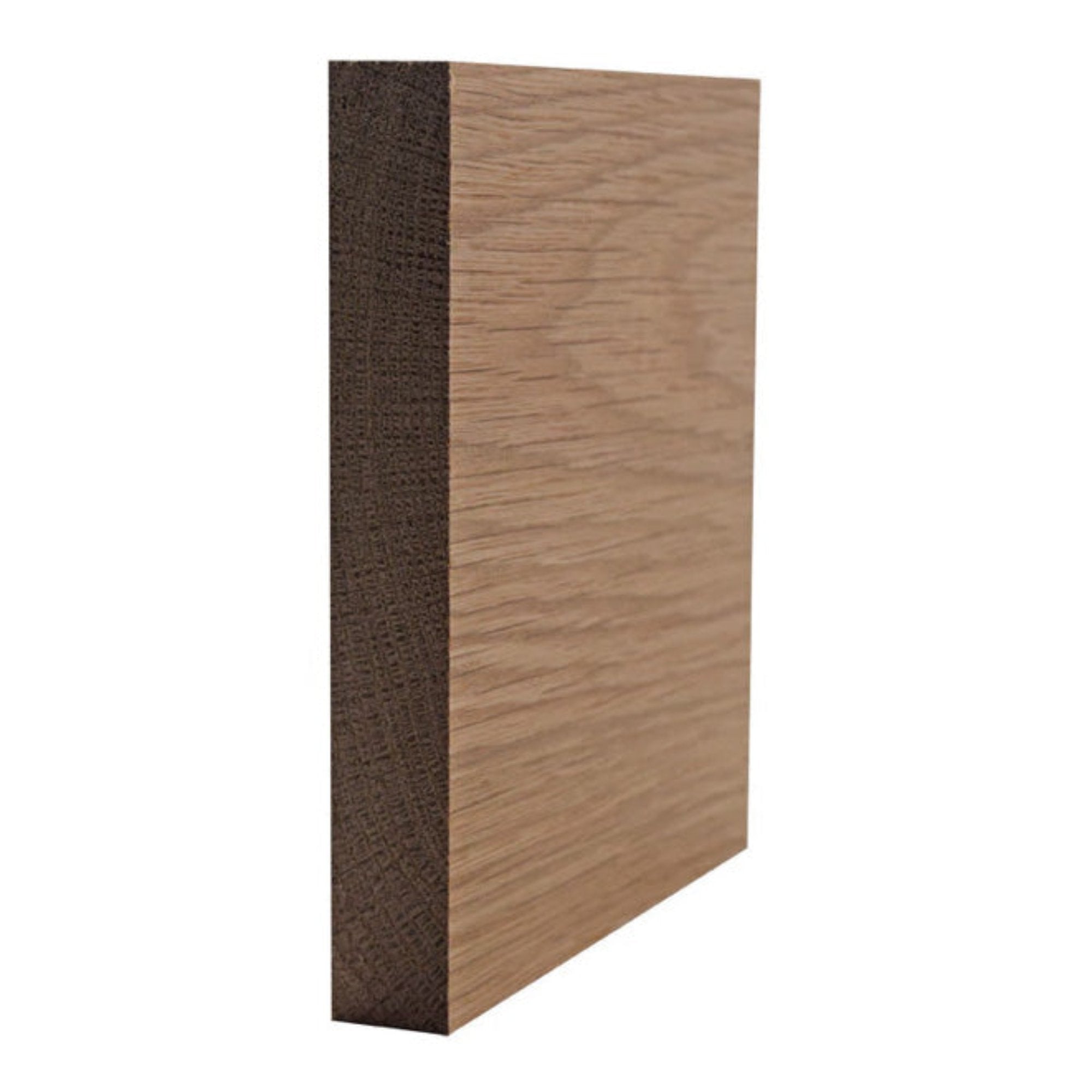 EWBB53 square edge baseboard moulding in various hardwood finishes