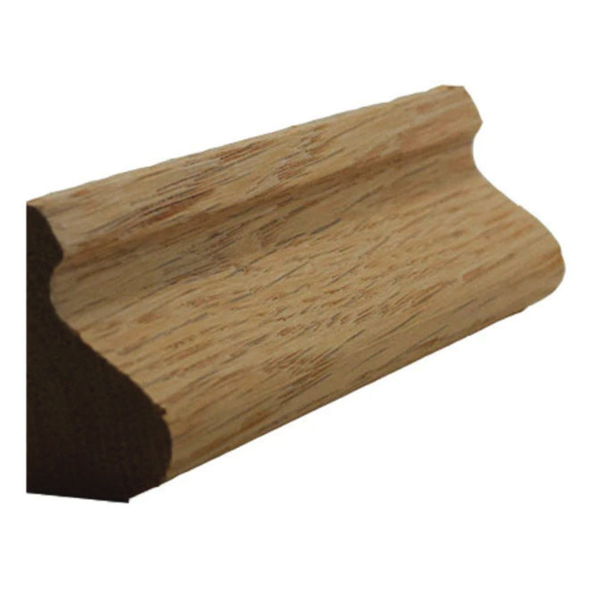 EWBC14 Colonial unfinished base cap molding in various hardwoods