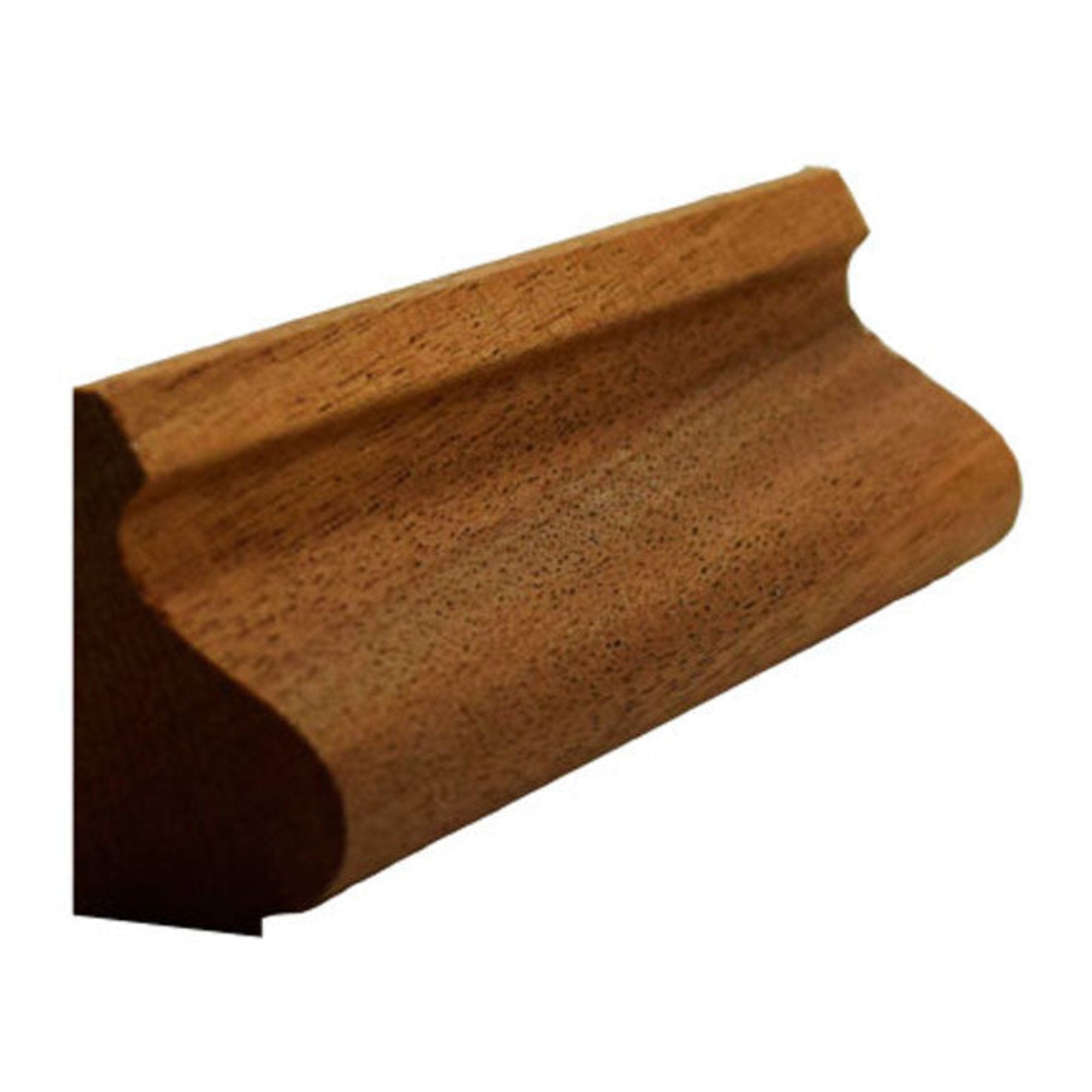 EWBC14 Colonial unfinished base cap molding in various hardwoods