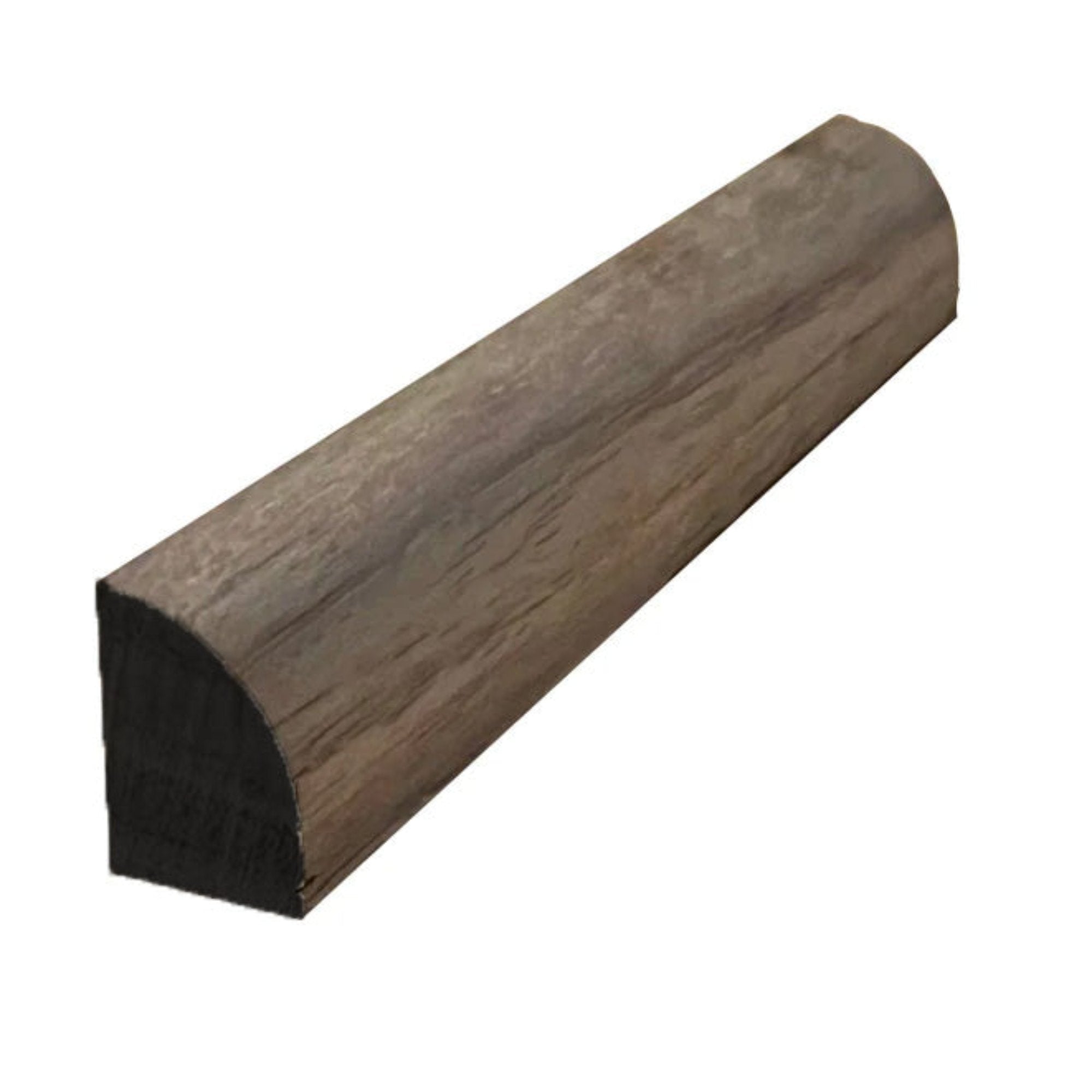 Unfinished solid hardwood baseboard shoe molding 3/4 inch tall by 1/2 inch thick