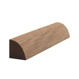 Unfinished 3/4 inch by 3/4 inch solid hardwood baseboard shoe molding