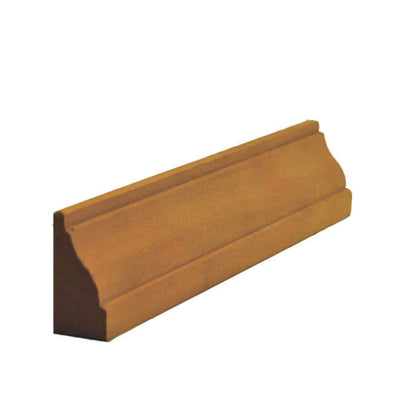 EWBS13 unfinished colonial style baseboard shoe molding in various hardwoods