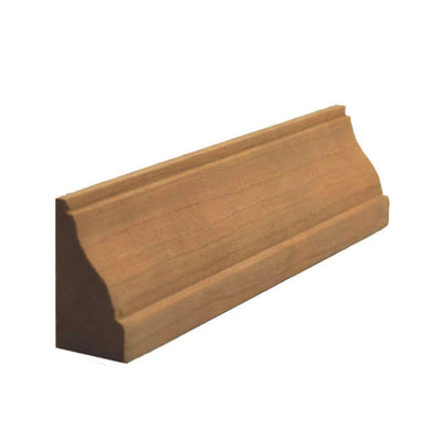 EWBS14 unfinished colonial baseboard shoe molding in various hardwoods