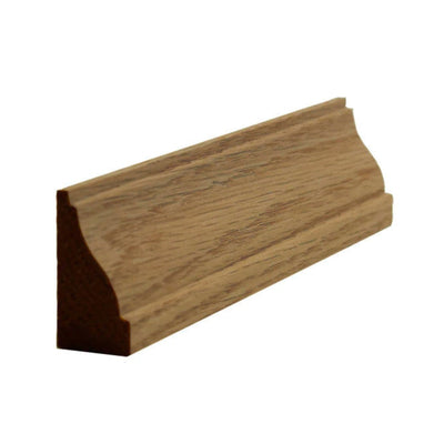 EWBS14 unfinished colonial baseboard shoe molding in various hardwoods