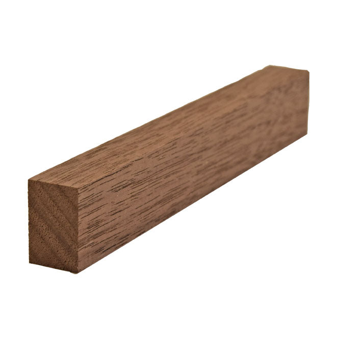 Unfinished solid hardwood baseboard shoe molding 3/4 inch tall by 1/2 inch thick