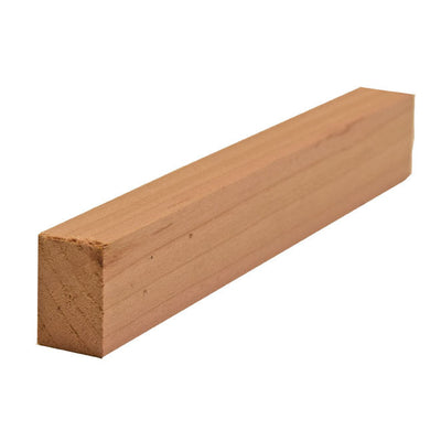 Unfinished solid hardwood baseboard shoe molding 3/4 inch tall by 1/2 inch thick