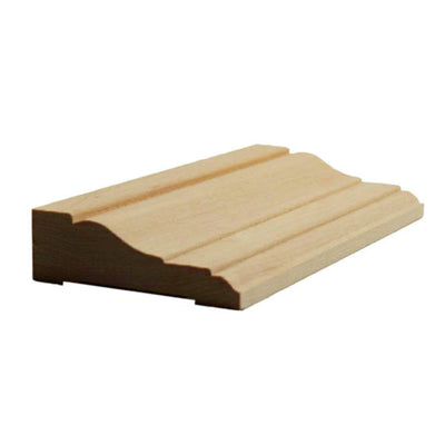 EWCA11 Colonial Casing hardwood moulding in various wood species