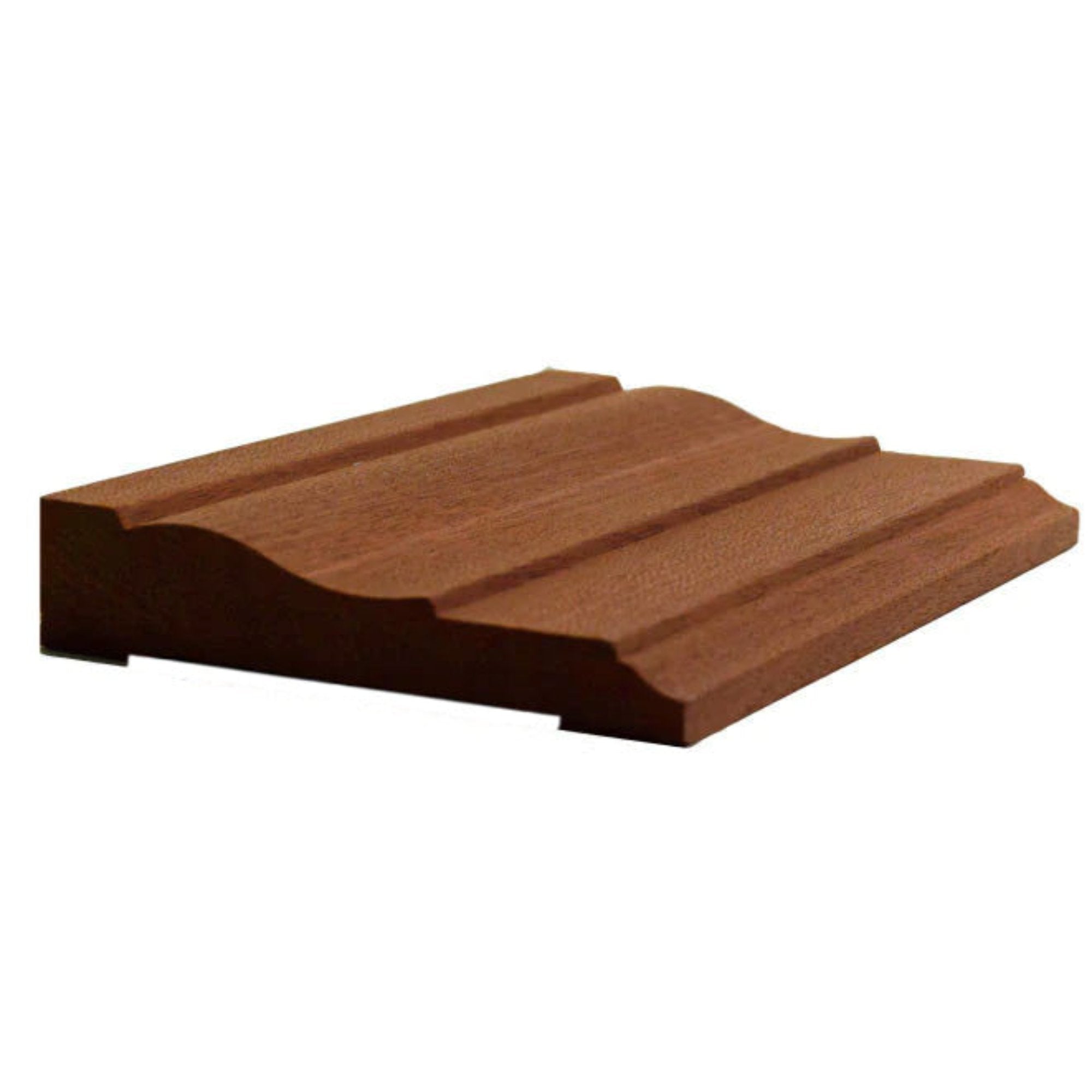 EWCA12 Colonial Casing 3-1/2 inch wide by 3/4 inch thick unfinished hardwood moulding in various wood species