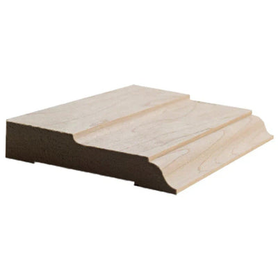 EWCA27 Colonial Casing 3-3/4 inch wide by 3/4 inch thick unfinished hardwood trim moulding