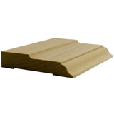 EWCA27 Colonial Casing 3-3/4 inch wide by 3/4 inch thick unfinished hardwood trim moulding