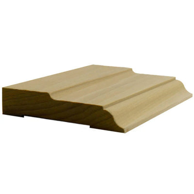EWCA27 Colonial Casing 3-3/4 inch wide by 3/4 inch thick unfinished hardwood trim moulding