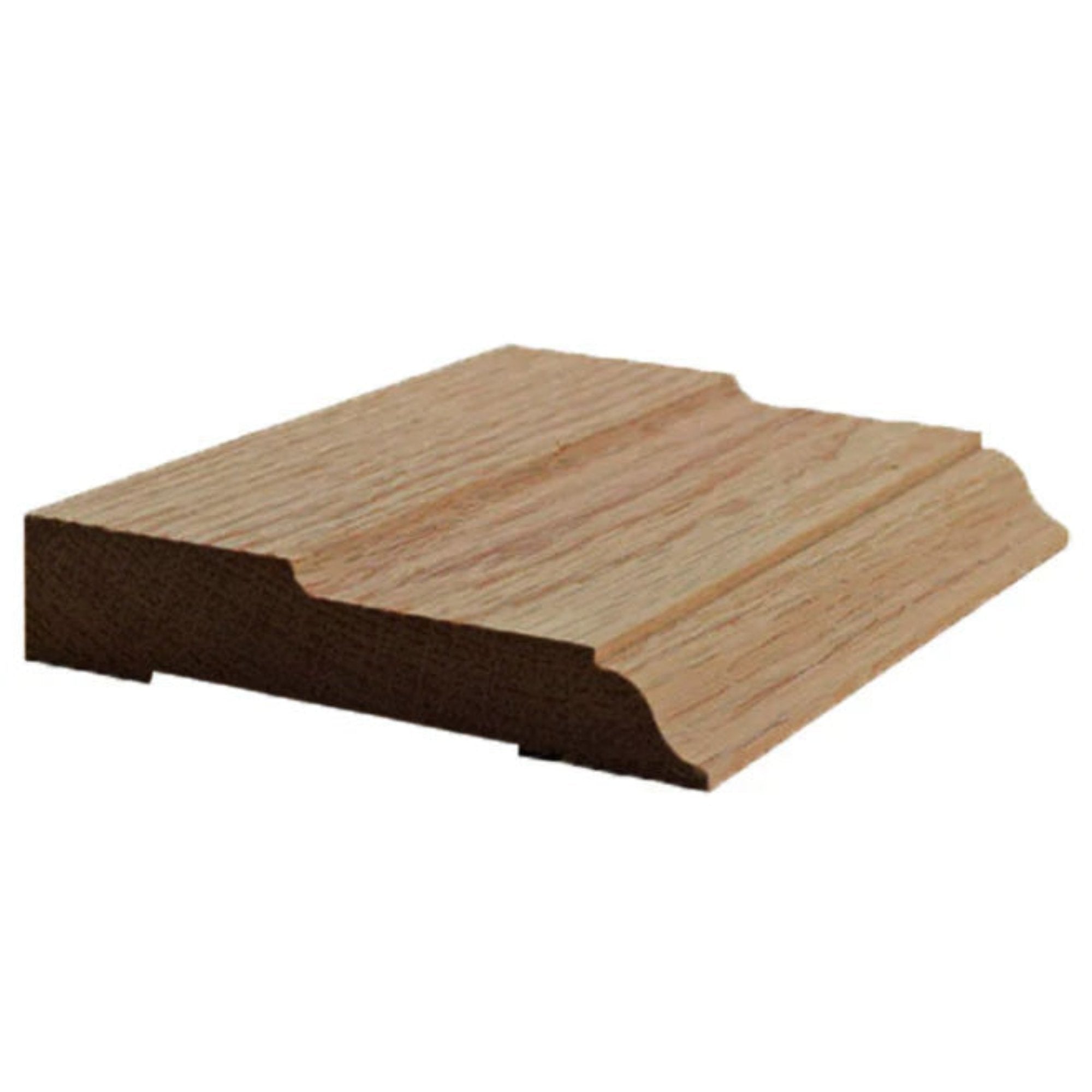 EWCA27 Colonial Casing 3-3/4 inch wide by 3/4 inch thick unfinished hardwood trim moulding