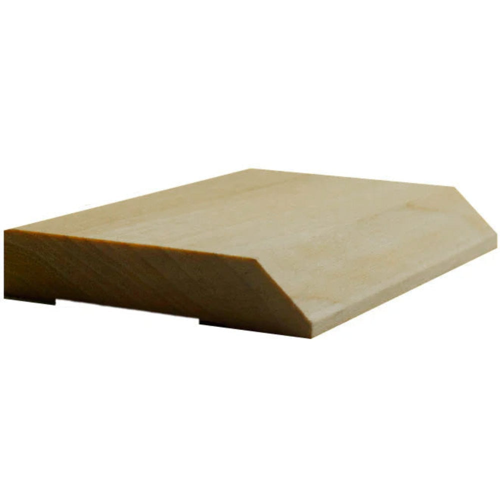 EWCA39 Beveled Hardwood Door and Window Casing Moulding in various wood types