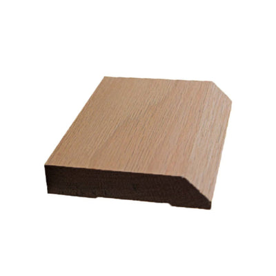 EWCA39 Beveled Hardwood Door and Window Casing Moulding in various wood types