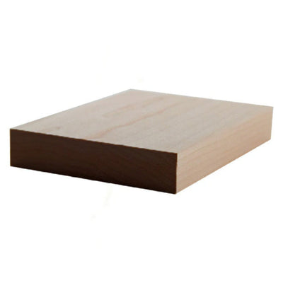 EWCA52 Square Casing 3-1/2 inch wide by 3/4 inch thick unfinished hardwood moulding trim