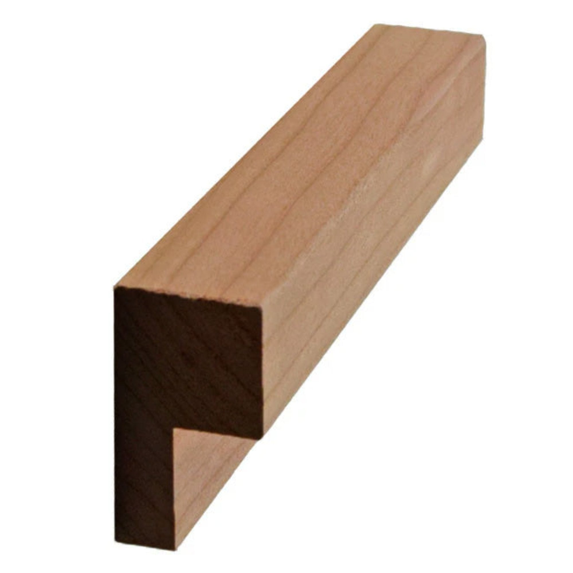 EWCB15 solid hardwood casing back band trim moulding, 1-1/2 inch tall by 7/8 inch thick, unfinished