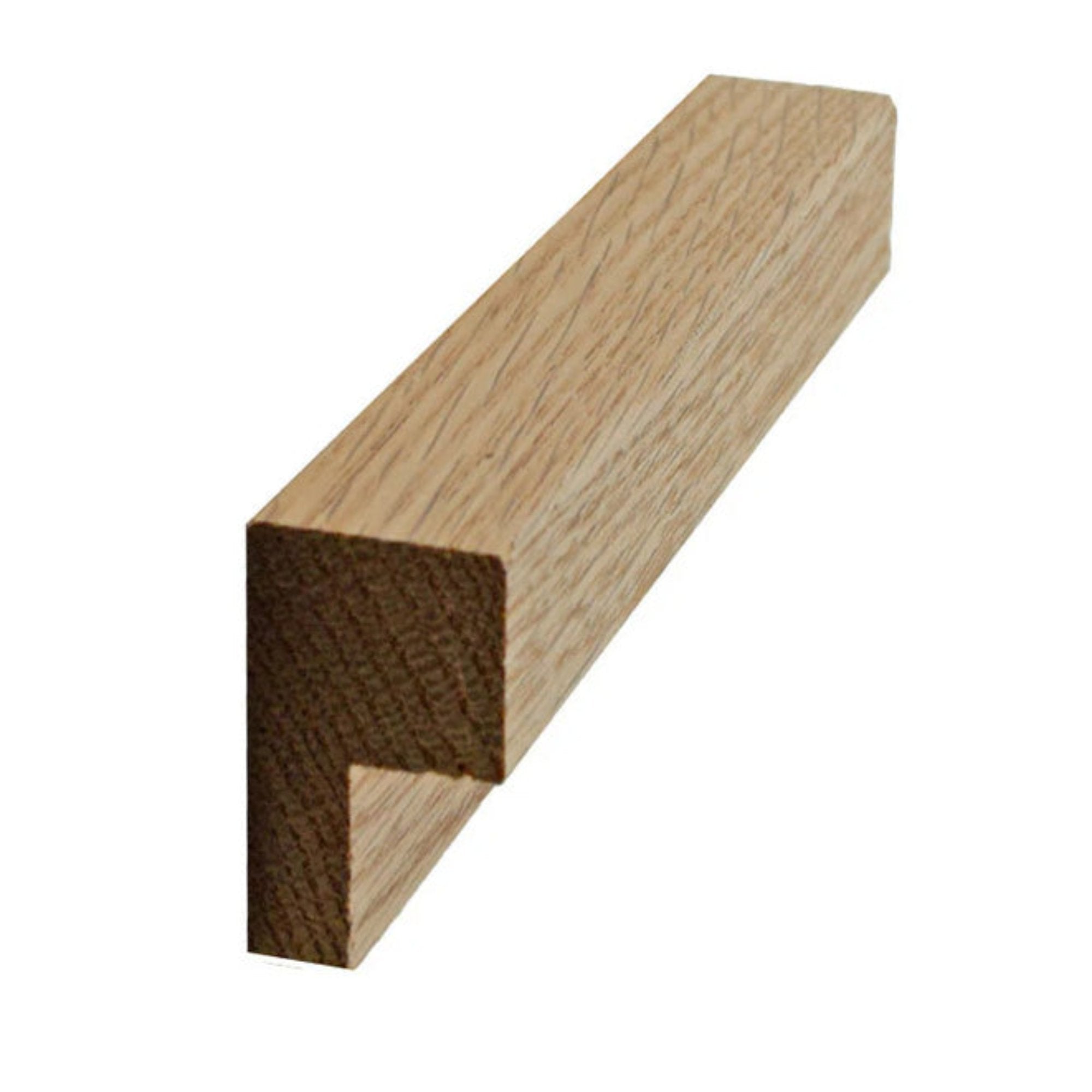 EWCB15 solid hardwood casing back band trim moulding, 1-1/2 inch tall by 7/8 inch thick, unfinished