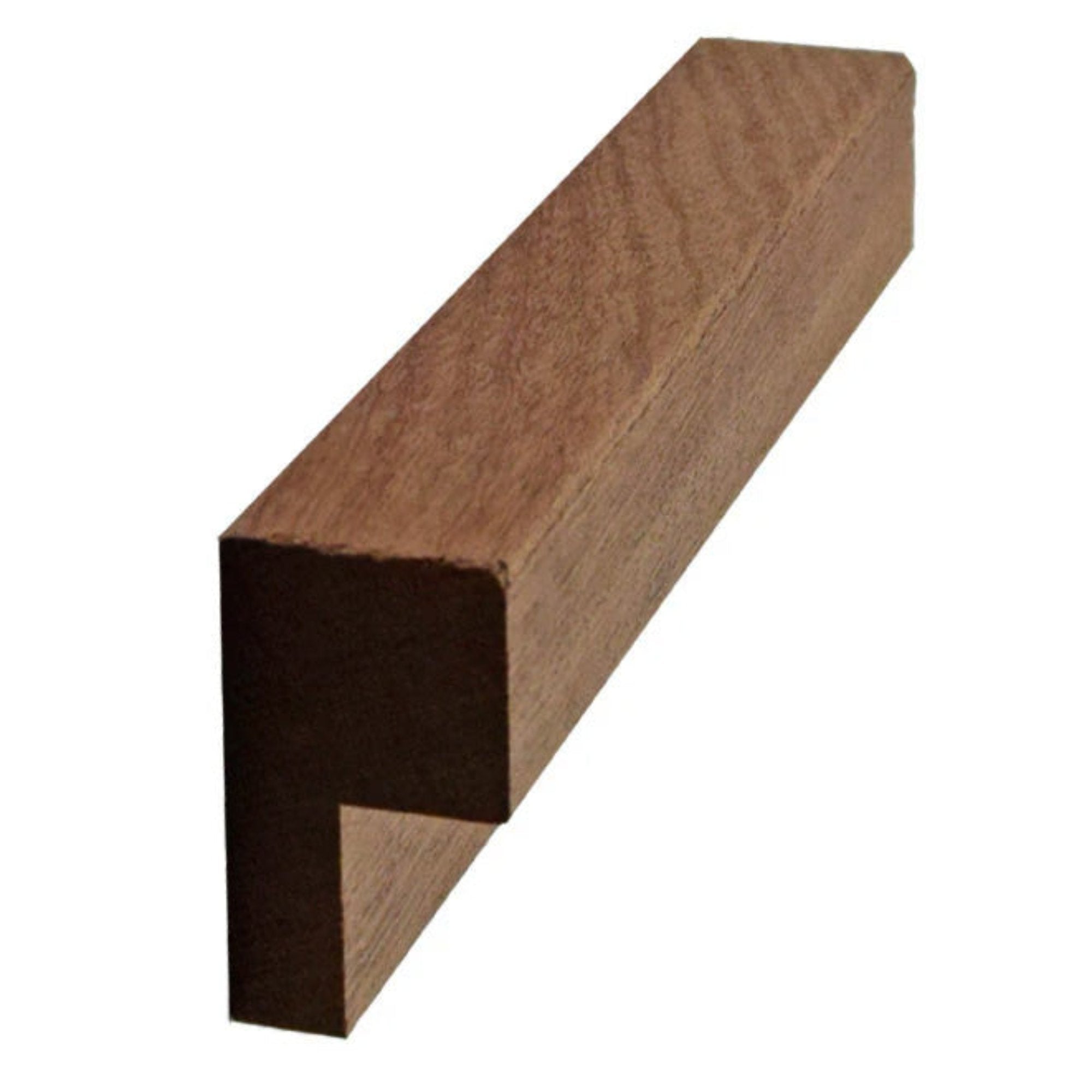 EWCB15 solid hardwood casing back band trim moulding, 1-1/2 inch tall by 7/8 inch thick, unfinished