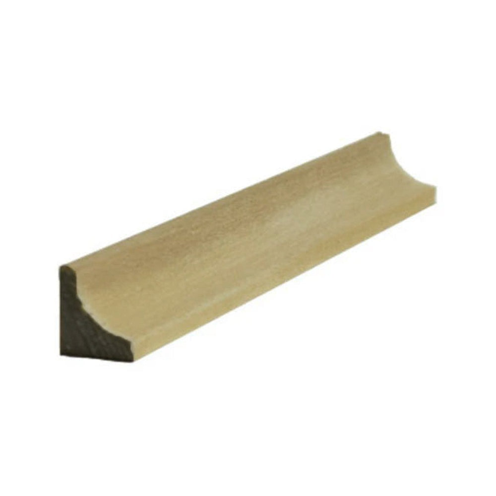 EWCC11 unfinished 1/2 inch by 1/2 inch solid hardwood cove molding trim