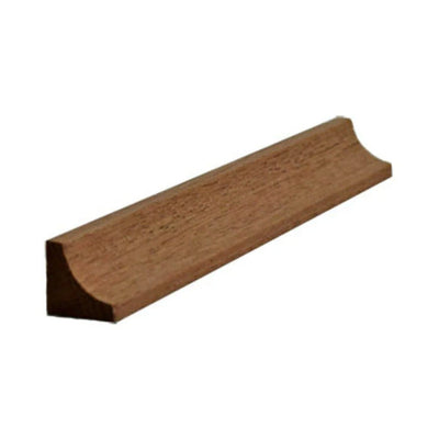 EWCC11 unfinished 1/2 inch by 1/2 inch solid hardwood cove molding trim