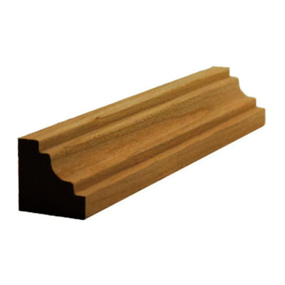 EWCC14 unfinished solid hardwood cove molding 3/4 inch by 3/4 inch