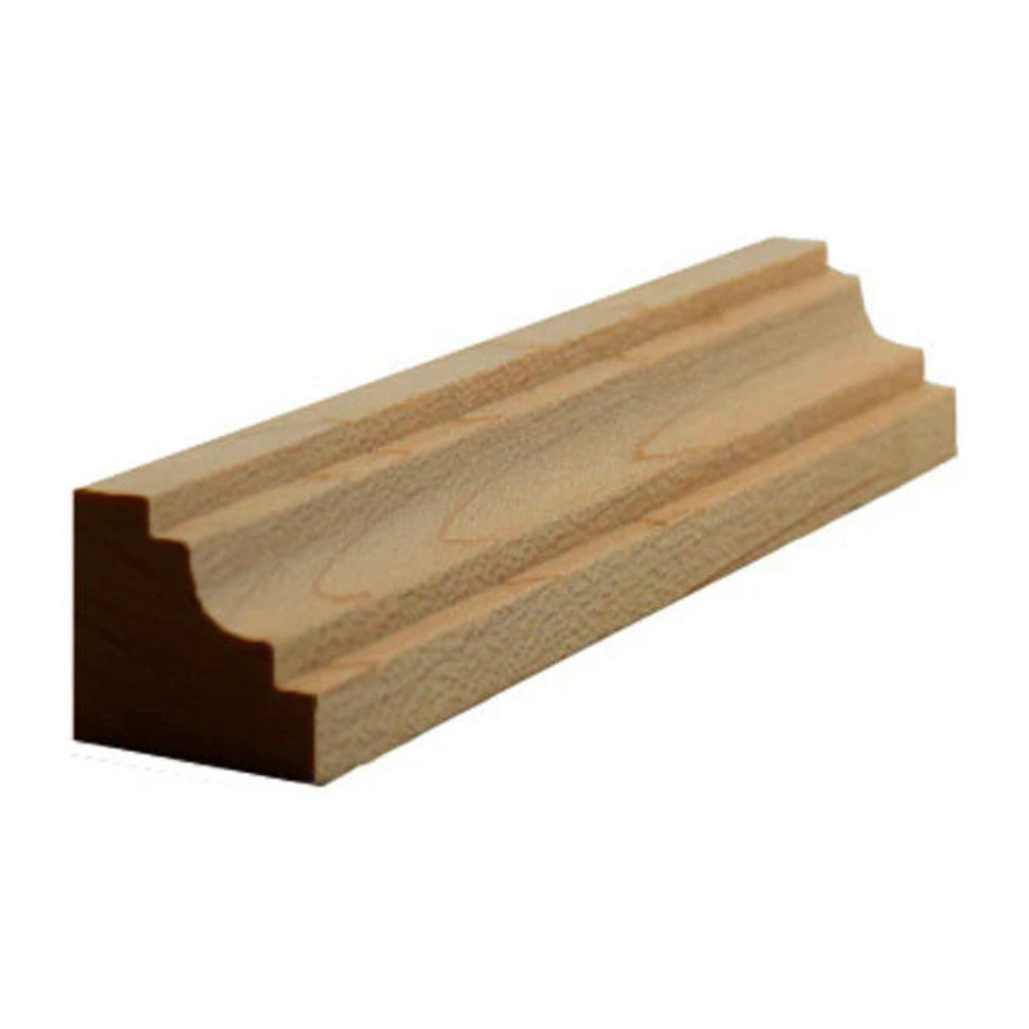 EWCC14 unfinished solid hardwood cove molding 3/4 inch by 3/4 inch