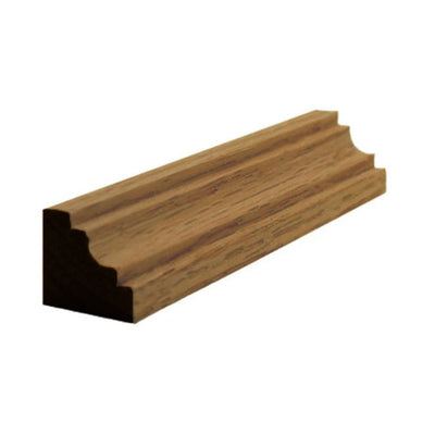 EWCC14 unfinished solid hardwood cove molding 3/4 inch by 3/4 inch