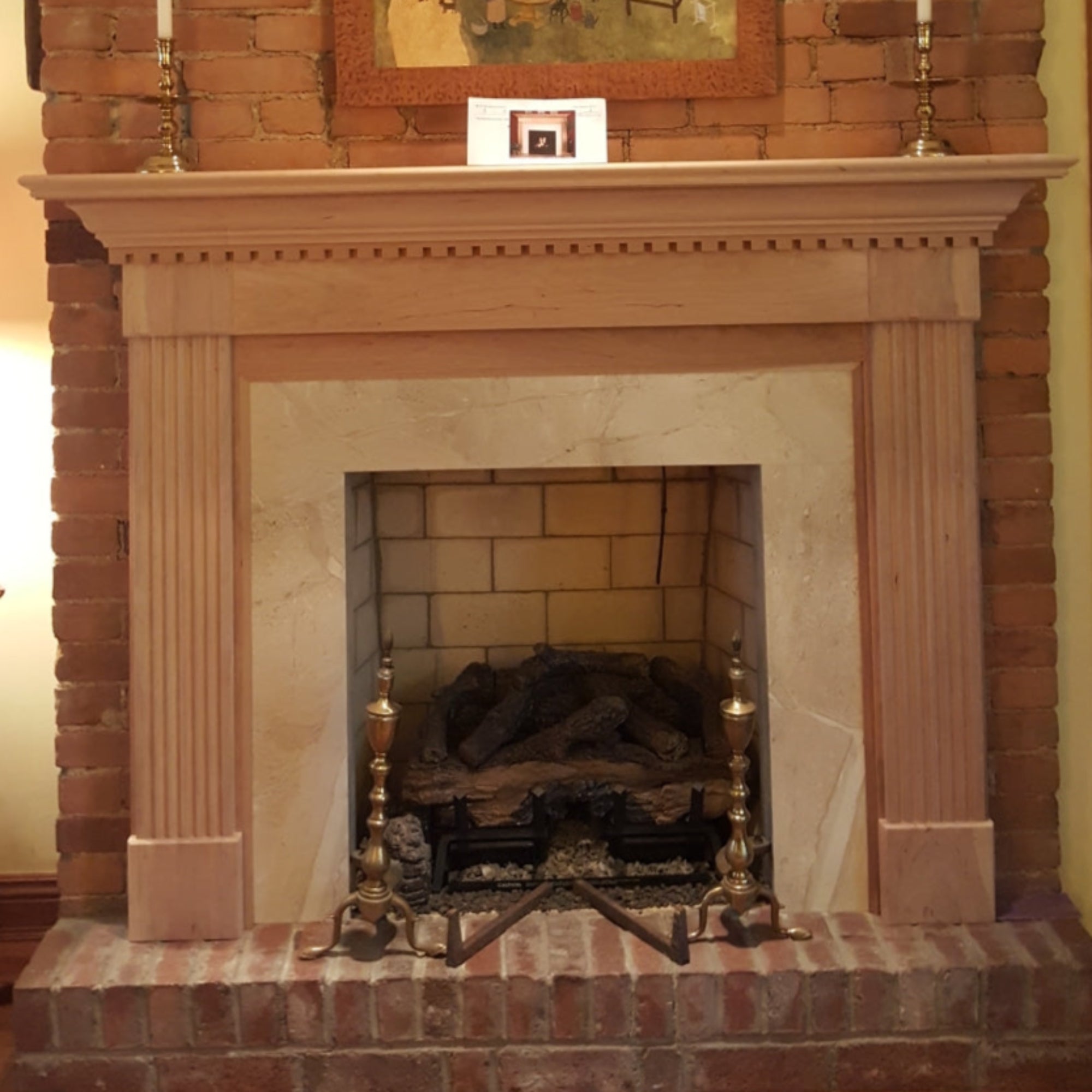Unfinished solid hardwood dentil moulding 1-5/8 inch high by 5/8 inch thick