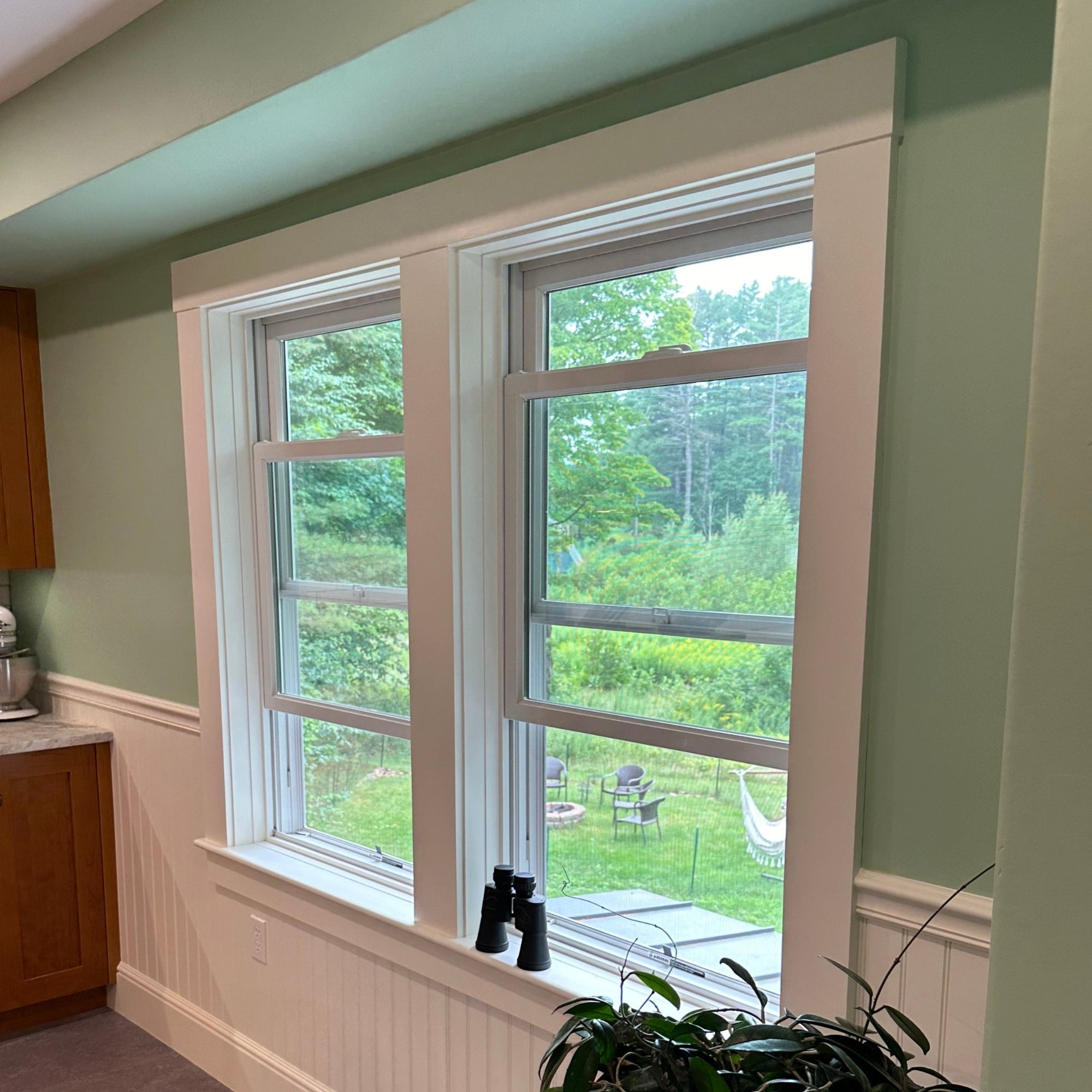 EWCH11 Colonial Chair Rail solid hardwood trim moulding unfinished