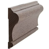 EWCH11 Colonial Chair Rail solid hardwood trim moulding unfinished